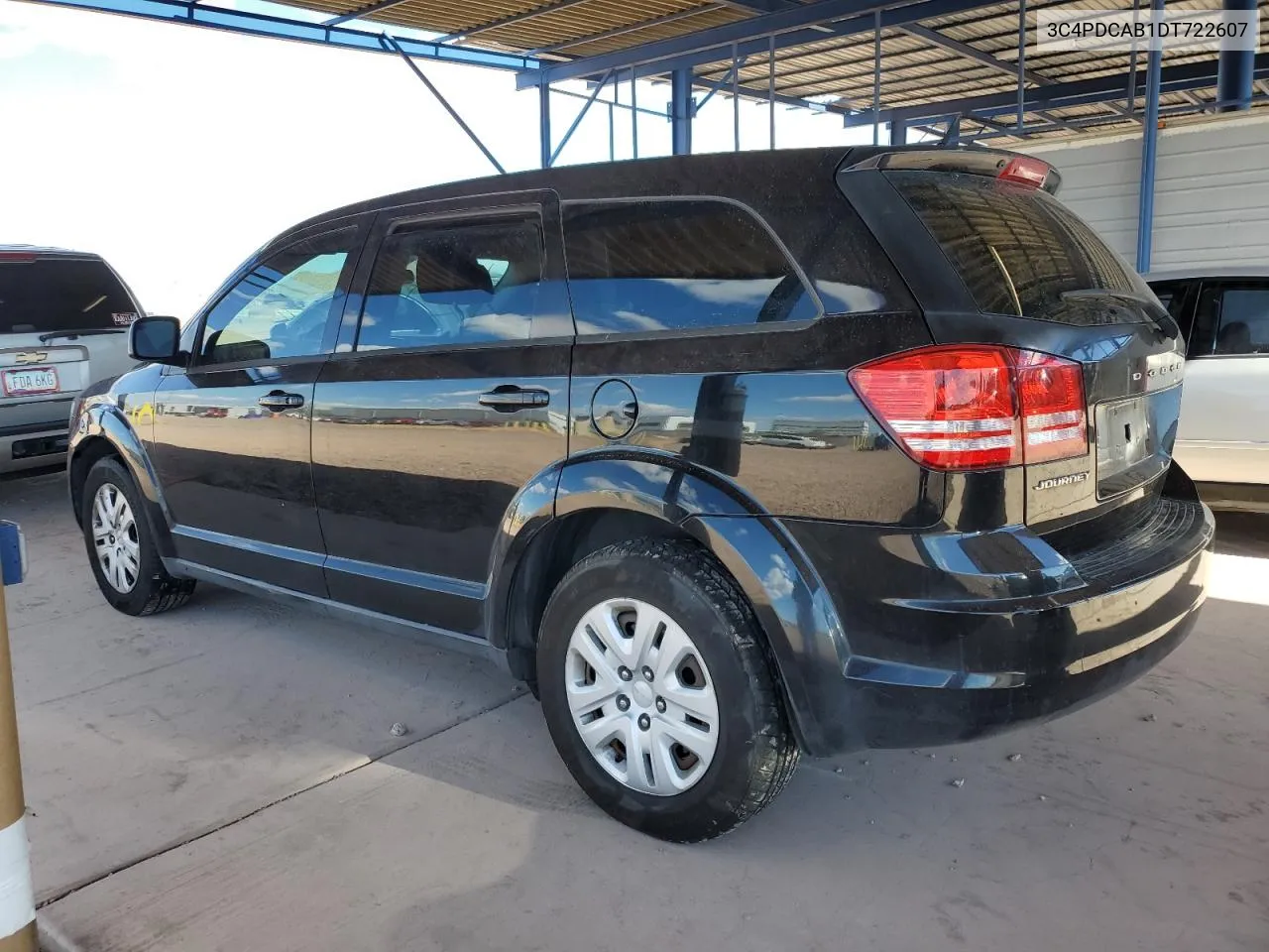 2013 Dodge Journey Se VIN: 3C4PDCAB1DT722607 Lot: 79320694