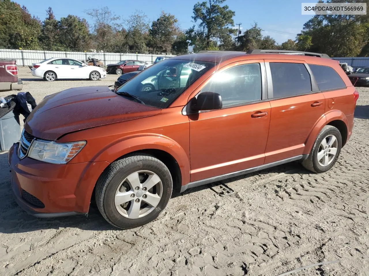 2013 Dodge Journey Se VIN: 3C4PDCABXDT566969 Lot: 79488534