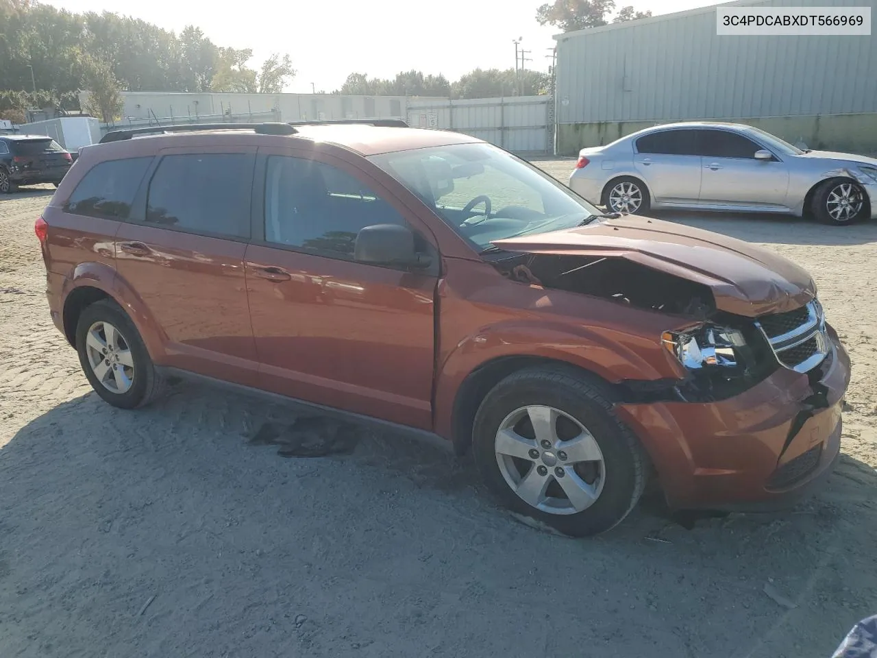 2013 Dodge Journey Se VIN: 3C4PDCABXDT566969 Lot: 79488534