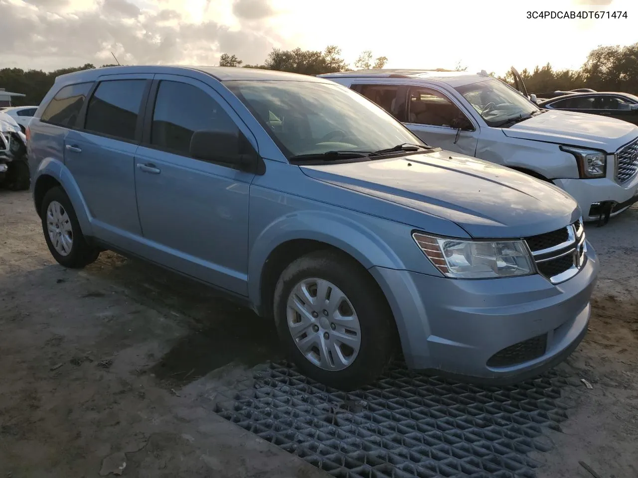 2013 Dodge Journey Se VIN: 3C4PDCAB4DT671474 Lot: 79600584