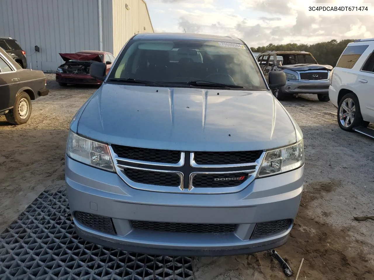 2013 Dodge Journey Se VIN: 3C4PDCAB4DT671474 Lot: 79600584