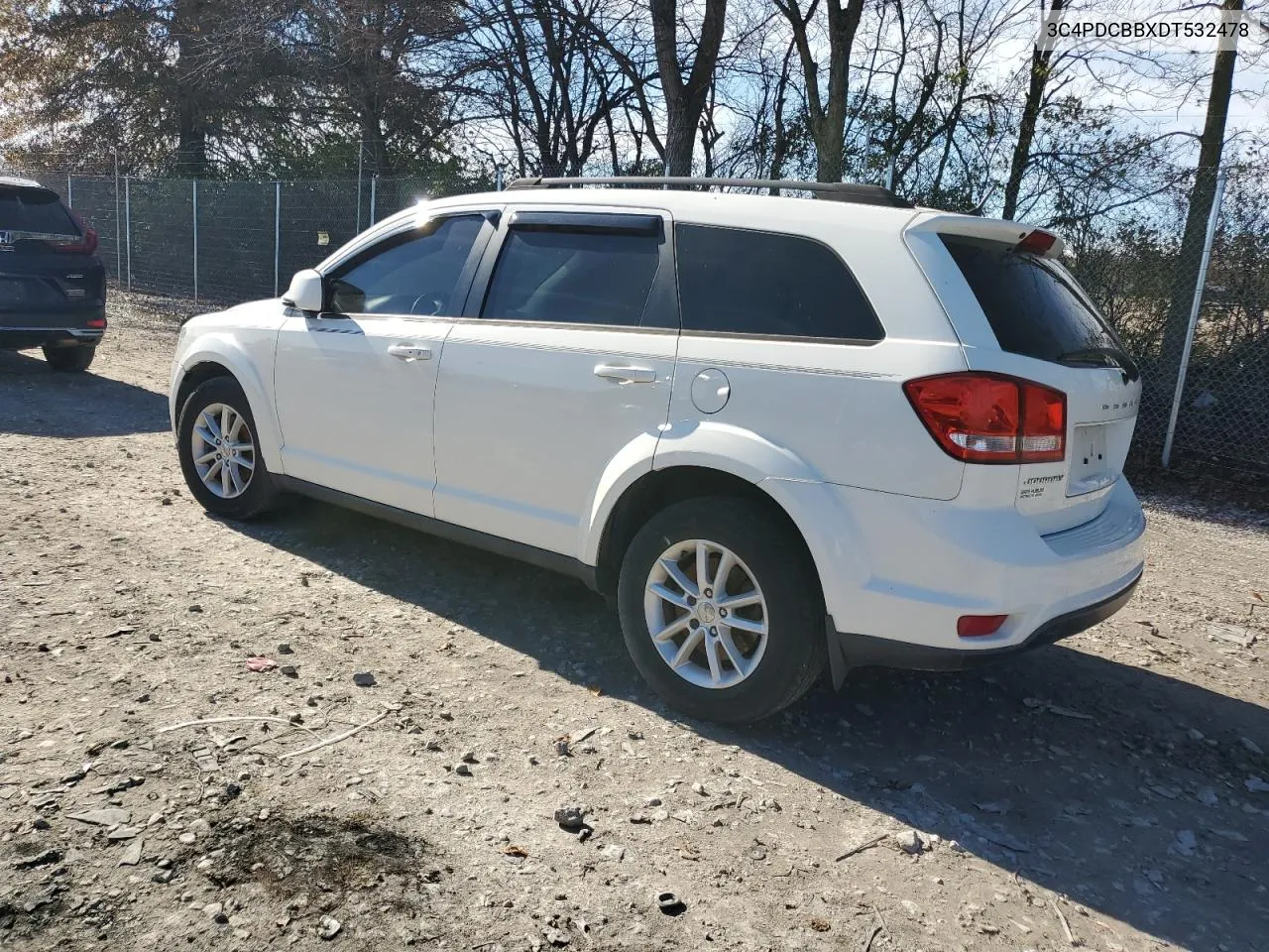 2013 Dodge Journey Sxt VIN: 3C4PDCBBXDT532478 Lot: 80041944