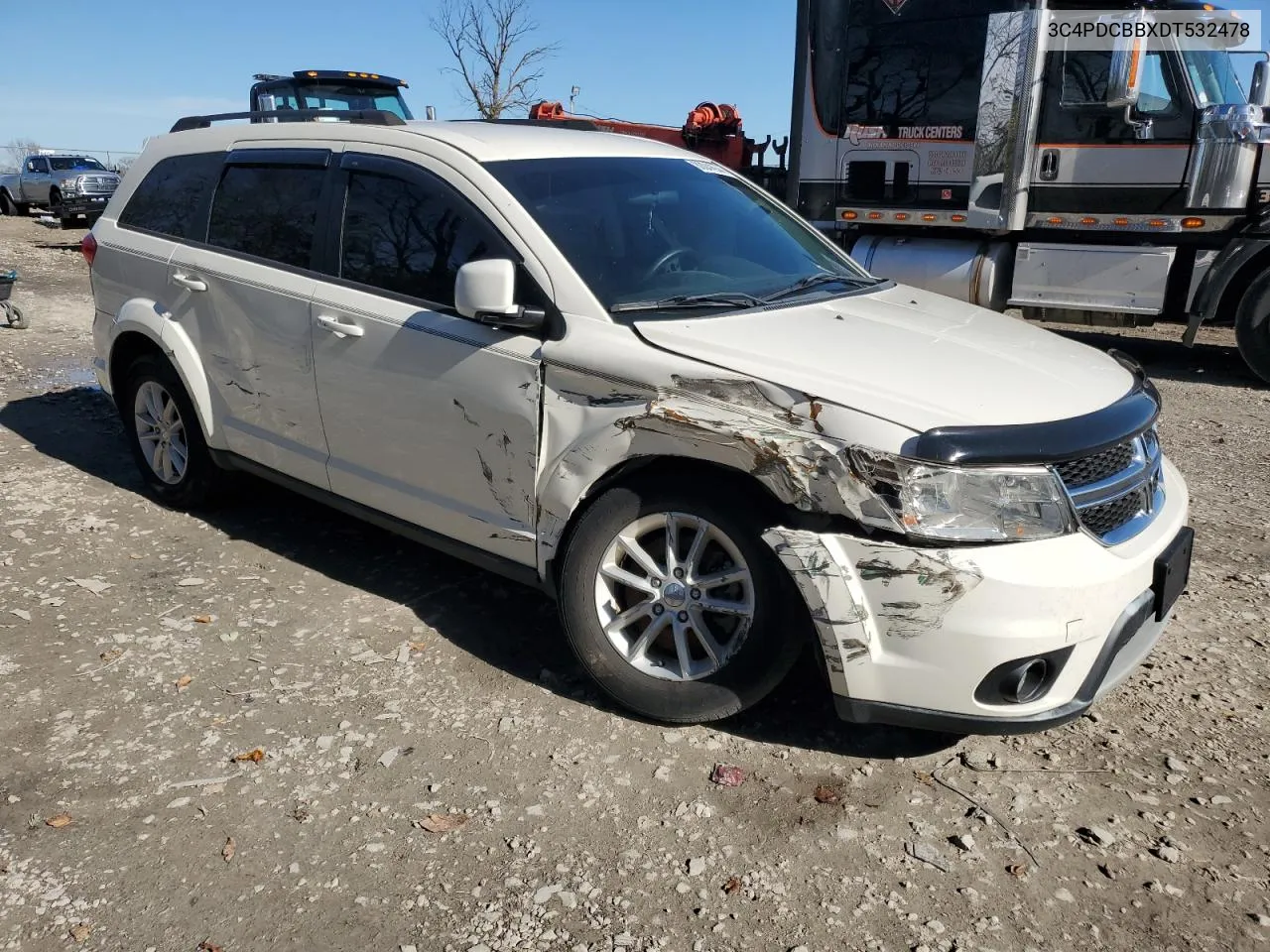 2013 Dodge Journey Sxt VIN: 3C4PDCBBXDT532478 Lot: 80041944