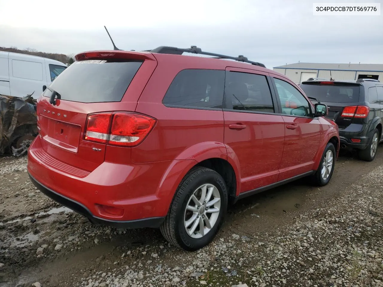 2013 Dodge Journey Sxt VIN: 3C4PDCCB7DT569776 Lot: 80464814