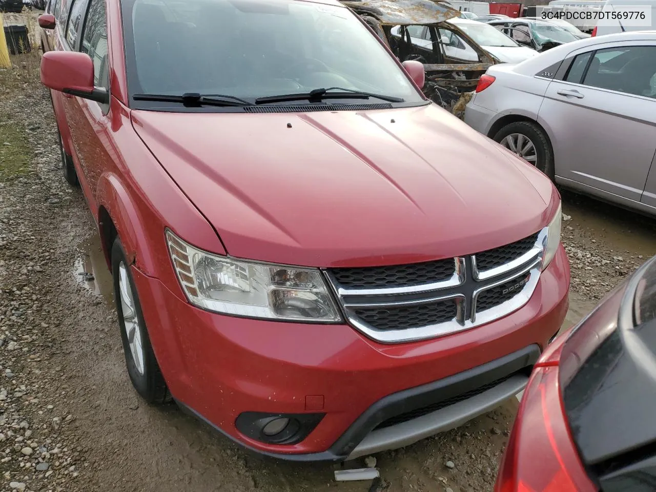 2013 Dodge Journey Sxt VIN: 3C4PDCCB7DT569776 Lot: 80464814