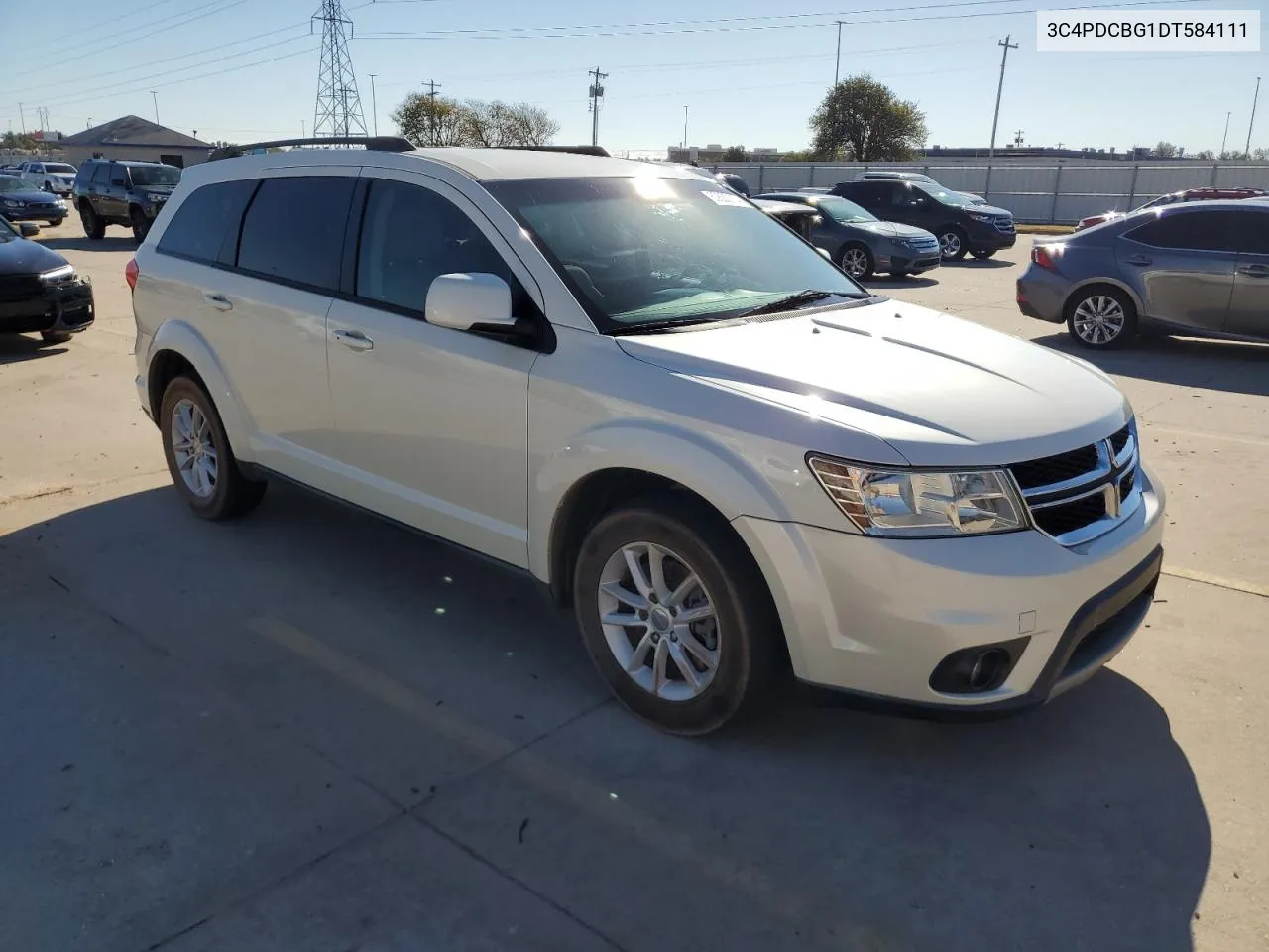 2013 Dodge Journey Sxt VIN: 3C4PDCBG1DT584111 Lot: 80630114