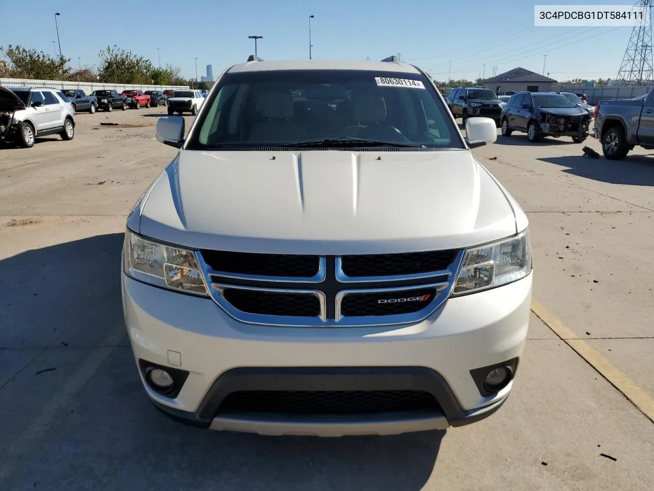 2013 Dodge Journey Sxt VIN: 3C4PDCBG1DT584111 Lot: 80630114