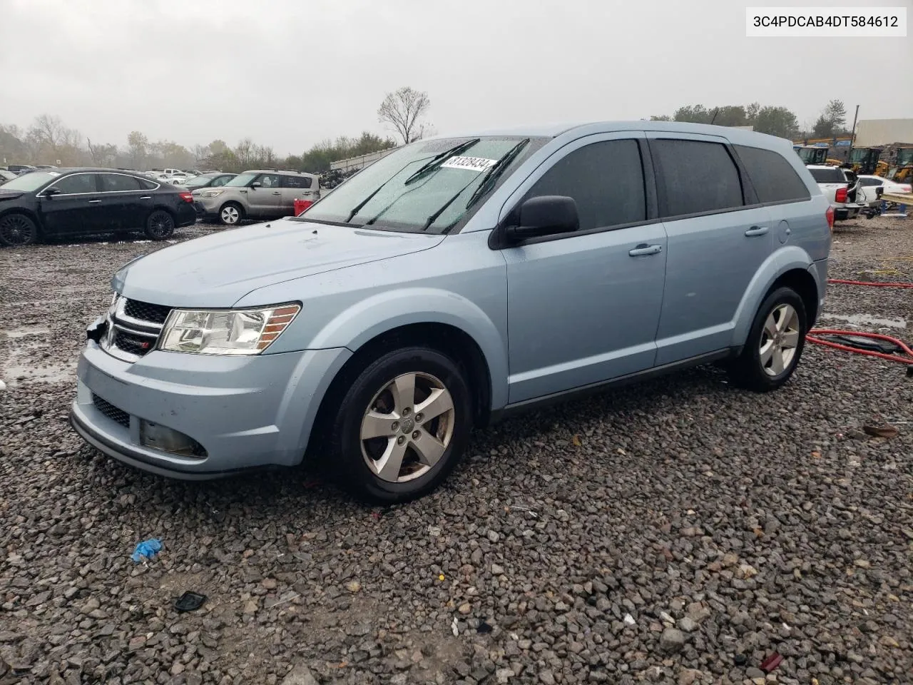 2013 Dodge Journey Se VIN: 3C4PDCAB4DT584612 Lot: 81328434