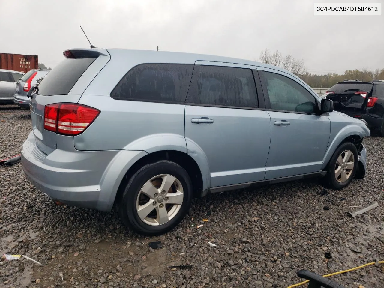 2013 Dodge Journey Se VIN: 3C4PDCAB4DT584612 Lot: 81328434