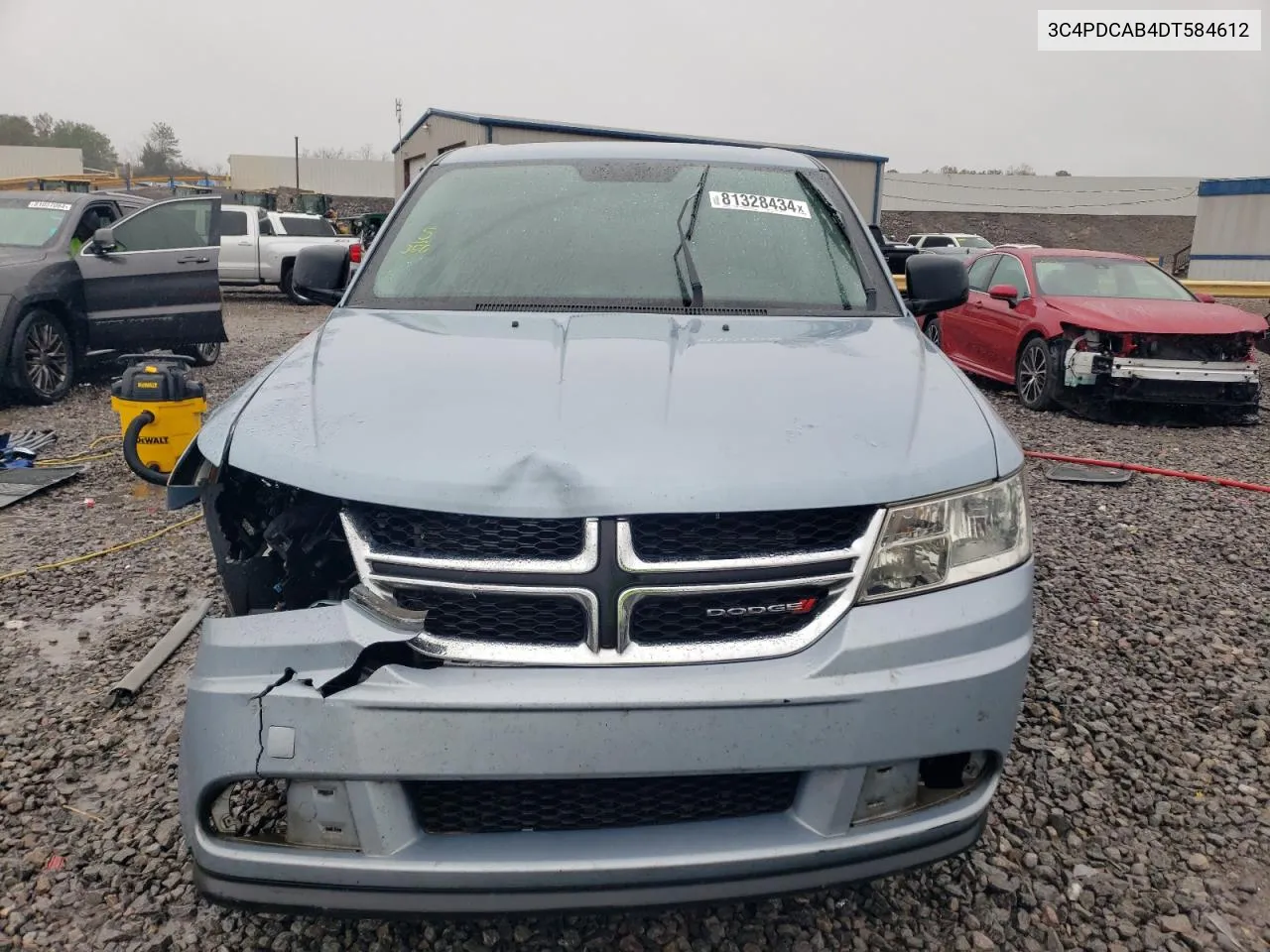 2013 Dodge Journey Se VIN: 3C4PDCAB4DT584612 Lot: 81328434