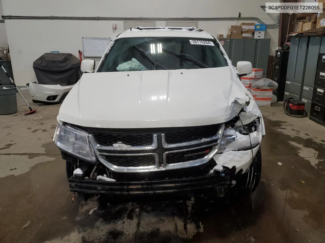 2014 Dodge Journey R/T VIN: 3C4PDDFG1ET228095 Lot: 38776264