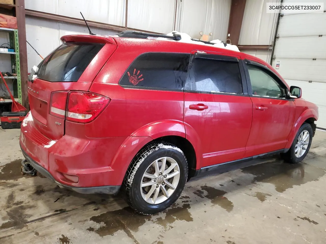 2014 Dodge Journey Sxt VIN: 3C4PDCCG5ET233007 Lot: 41889404