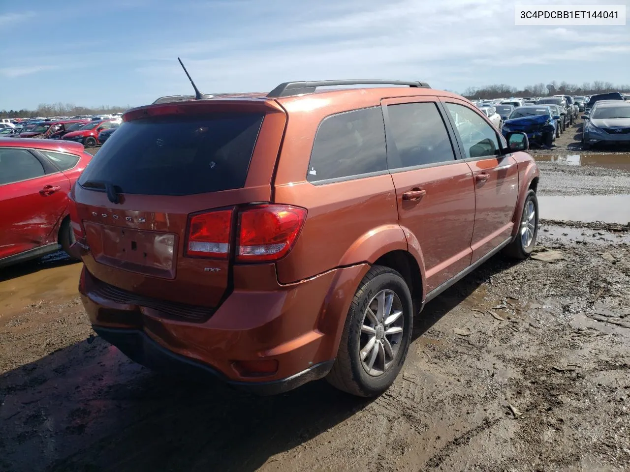 2014 Dodge Journey Sxt VIN: 3C4PDCBB1ET144041 Lot: 50304204