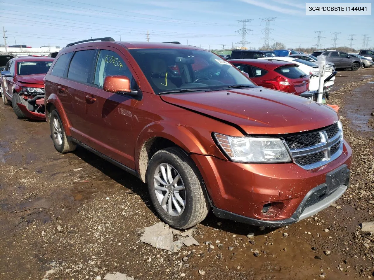 3C4PDCBB1ET144041 2014 Dodge Journey Sxt