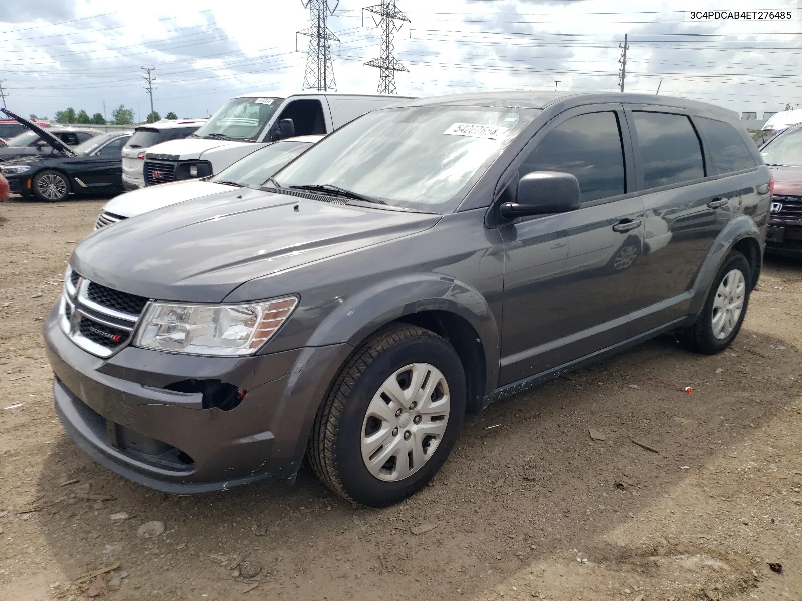 3C4PDCAB4ET276485 2014 Dodge Journey Se