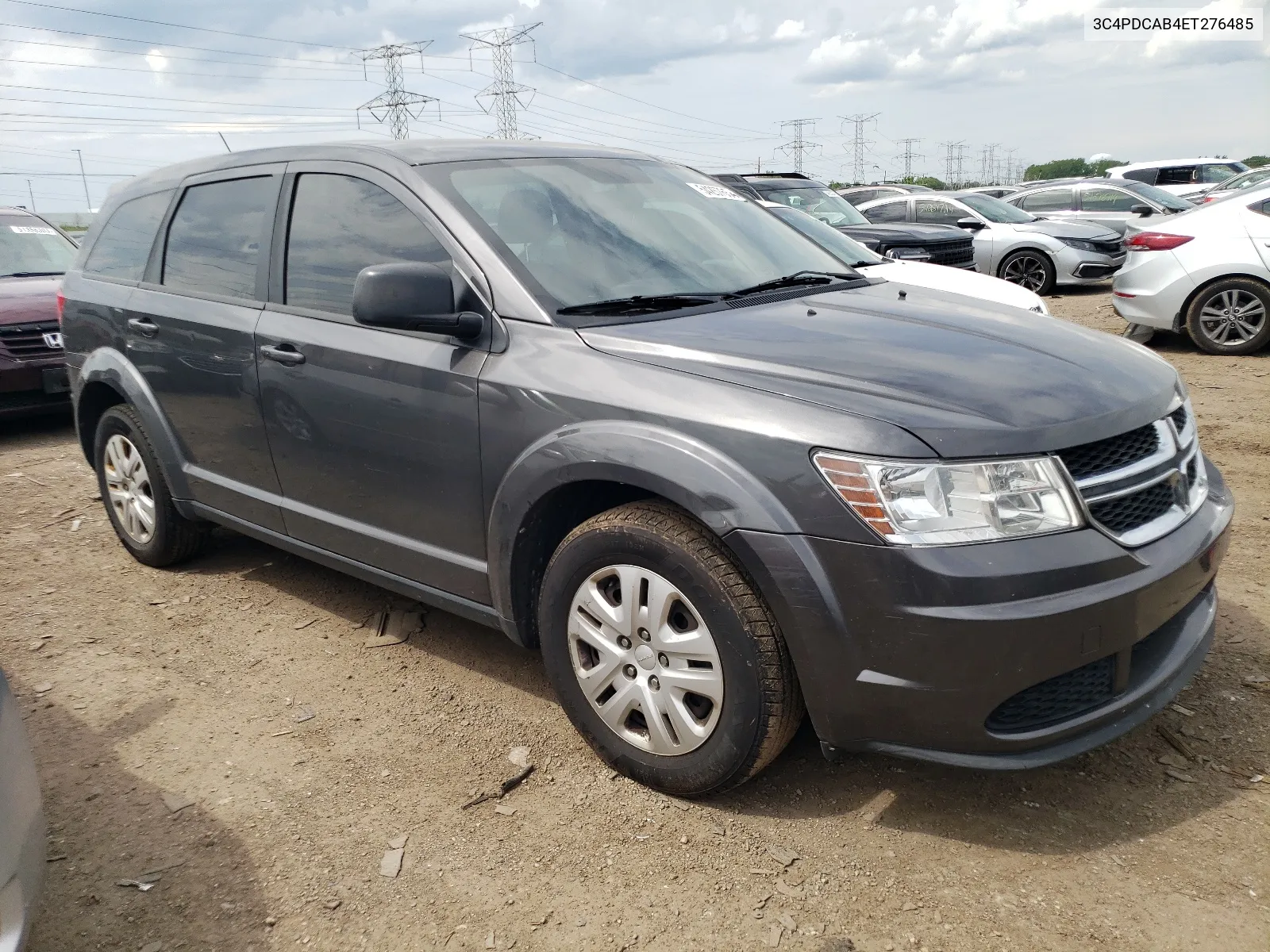 2014 Dodge Journey Se VIN: 3C4PDCAB4ET276485 Lot: 54267654