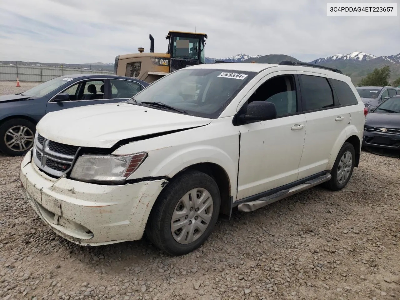 2014 Dodge Journey Se VIN: 3C4PDDAG4ET223657 Lot: 56060064