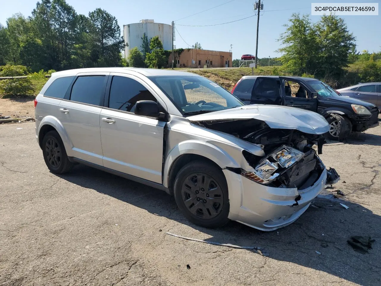 2014 Dodge Journey Se VIN: 3C4PDCAB5ET246590 Lot: 58032804