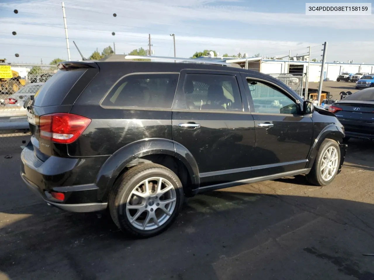 2014 Dodge Journey Limited VIN: 3C4PDDDG8ET158159 Lot: 59696844