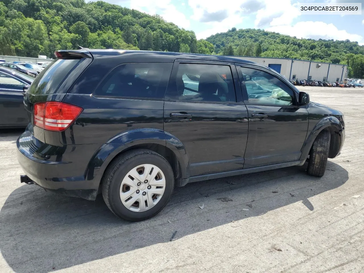 2014 Dodge Journey Se VIN: 3C4PDCAB2ET204569 Lot: 59901354