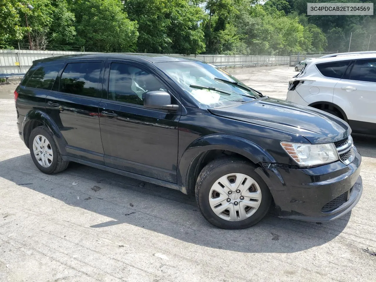 2014 Dodge Journey Se VIN: 3C4PDCAB2ET204569 Lot: 59901354