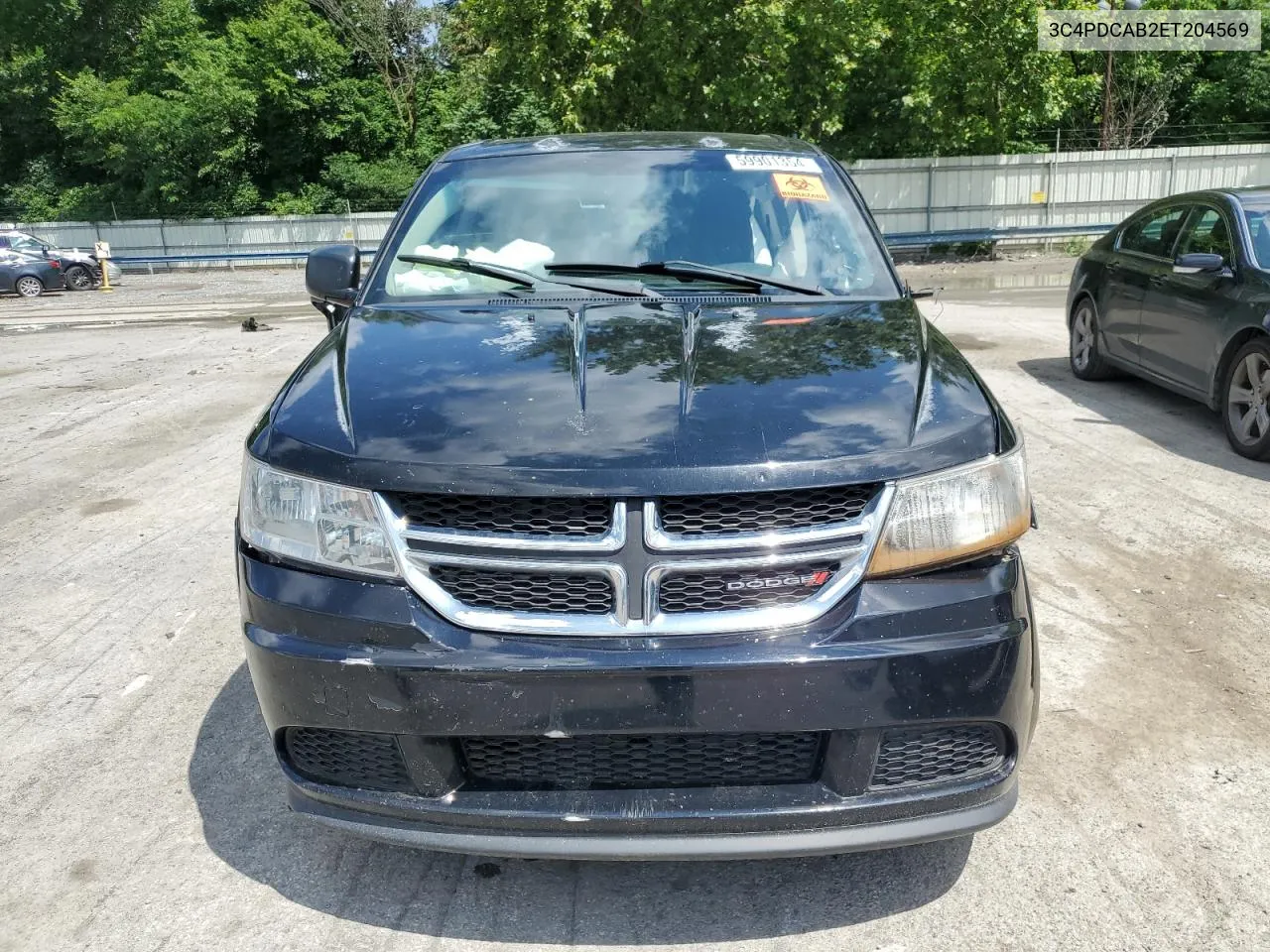 2014 Dodge Journey Se VIN: 3C4PDCAB2ET204569 Lot: 59901354