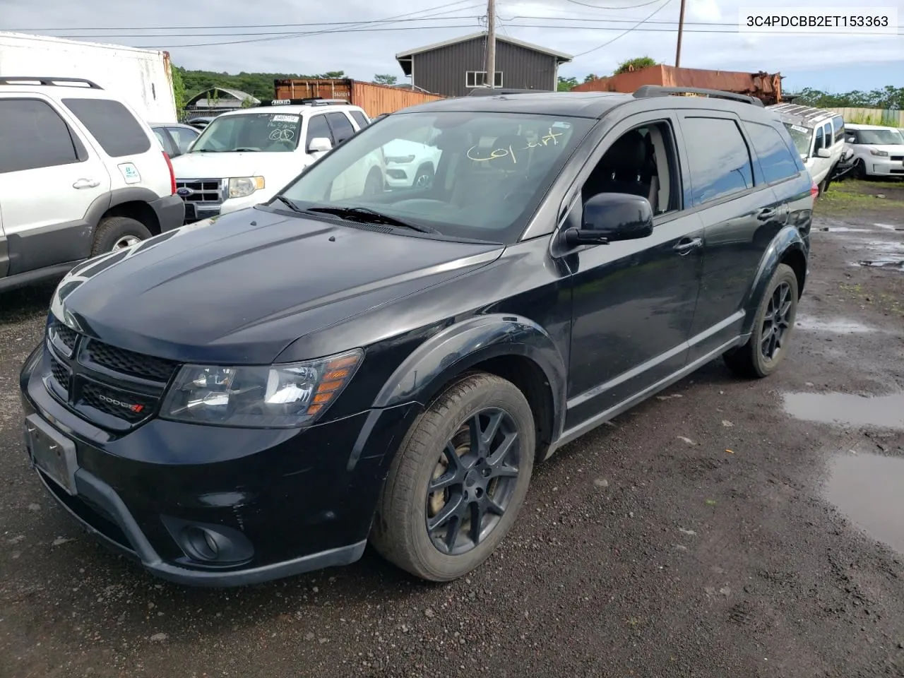 2014 Dodge Journey Sxt VIN: 3C4PDCBB2ET153363 Lot: 60514774