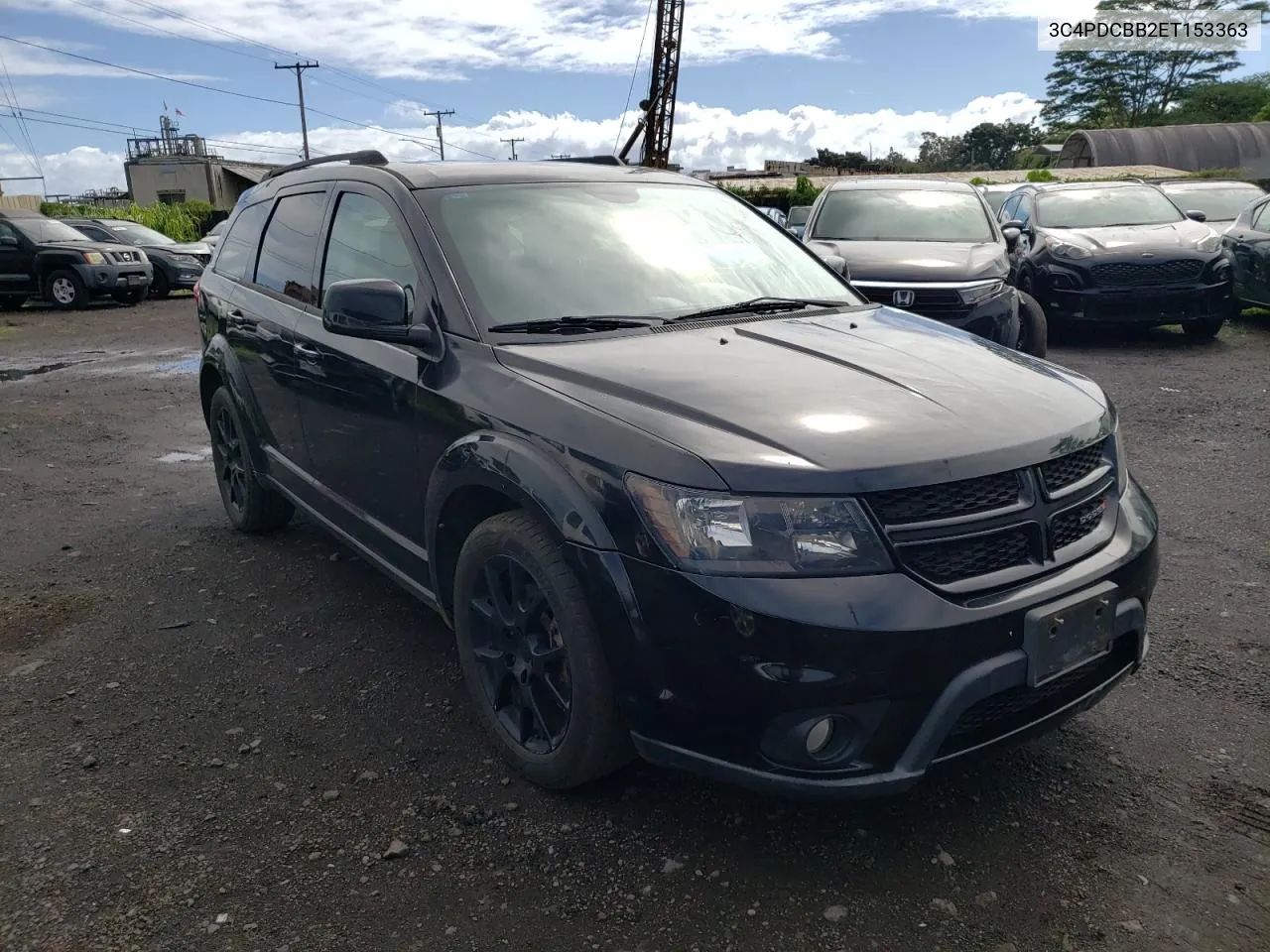 2014 Dodge Journey Sxt VIN: 3C4PDCBB2ET153363 Lot: 60514774