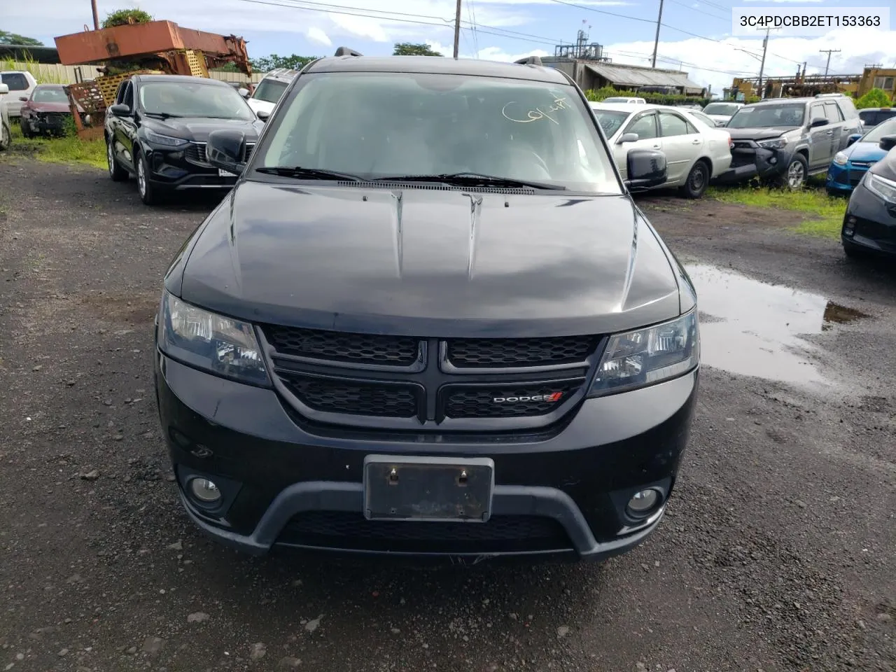 2014 Dodge Journey Sxt VIN: 3C4PDCBB2ET153363 Lot: 60514774