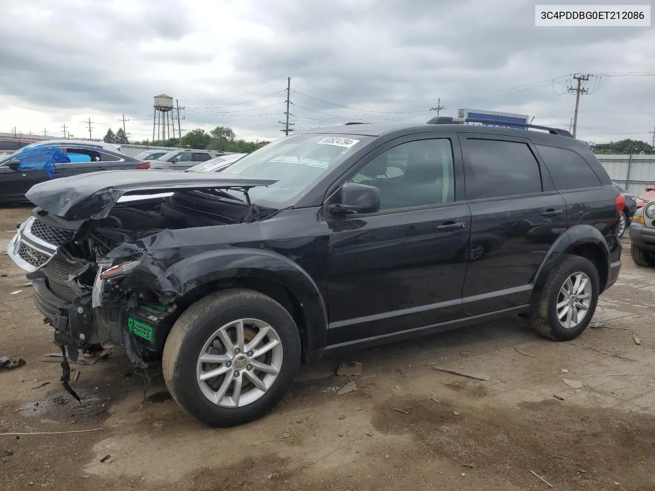 2014 Dodge Journey Sxt VIN: 3C4PDDBG0ET212086 Lot: 60824794