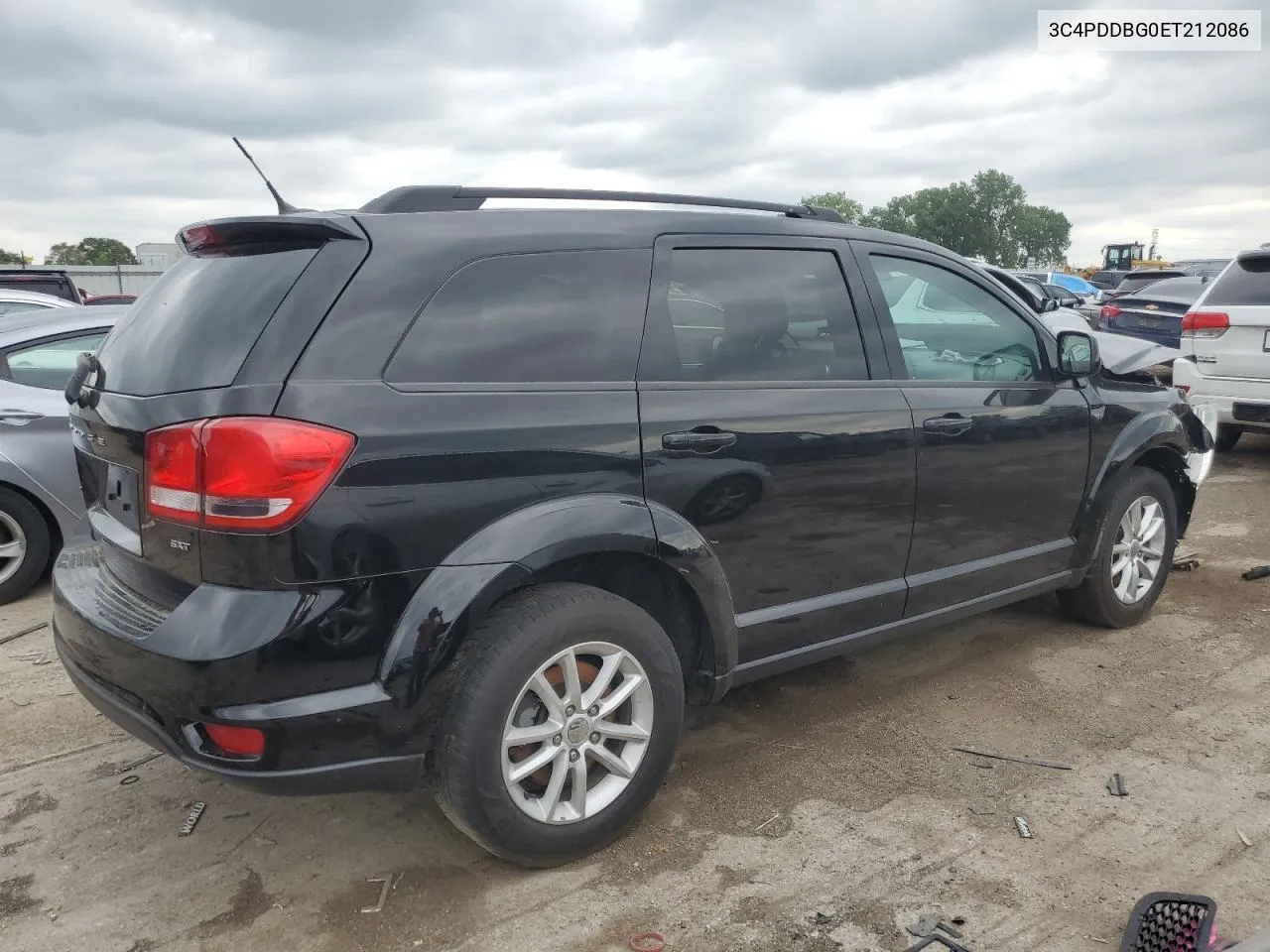 2014 Dodge Journey Sxt VIN: 3C4PDDBG0ET212086 Lot: 60824794