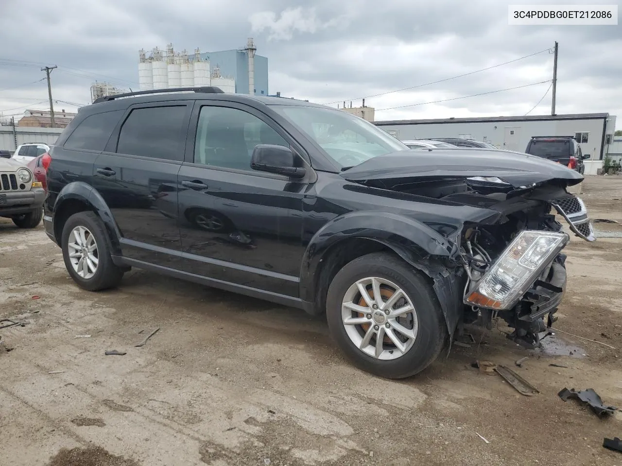 2014 Dodge Journey Sxt VIN: 3C4PDDBG0ET212086 Lot: 60824794