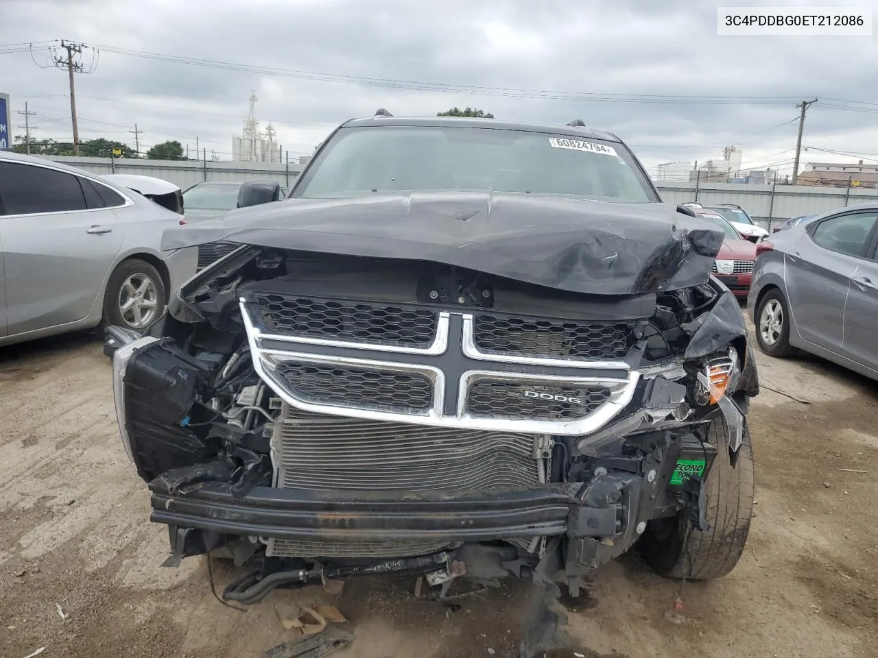 2014 Dodge Journey Sxt VIN: 3C4PDDBG0ET212086 Lot: 60824794