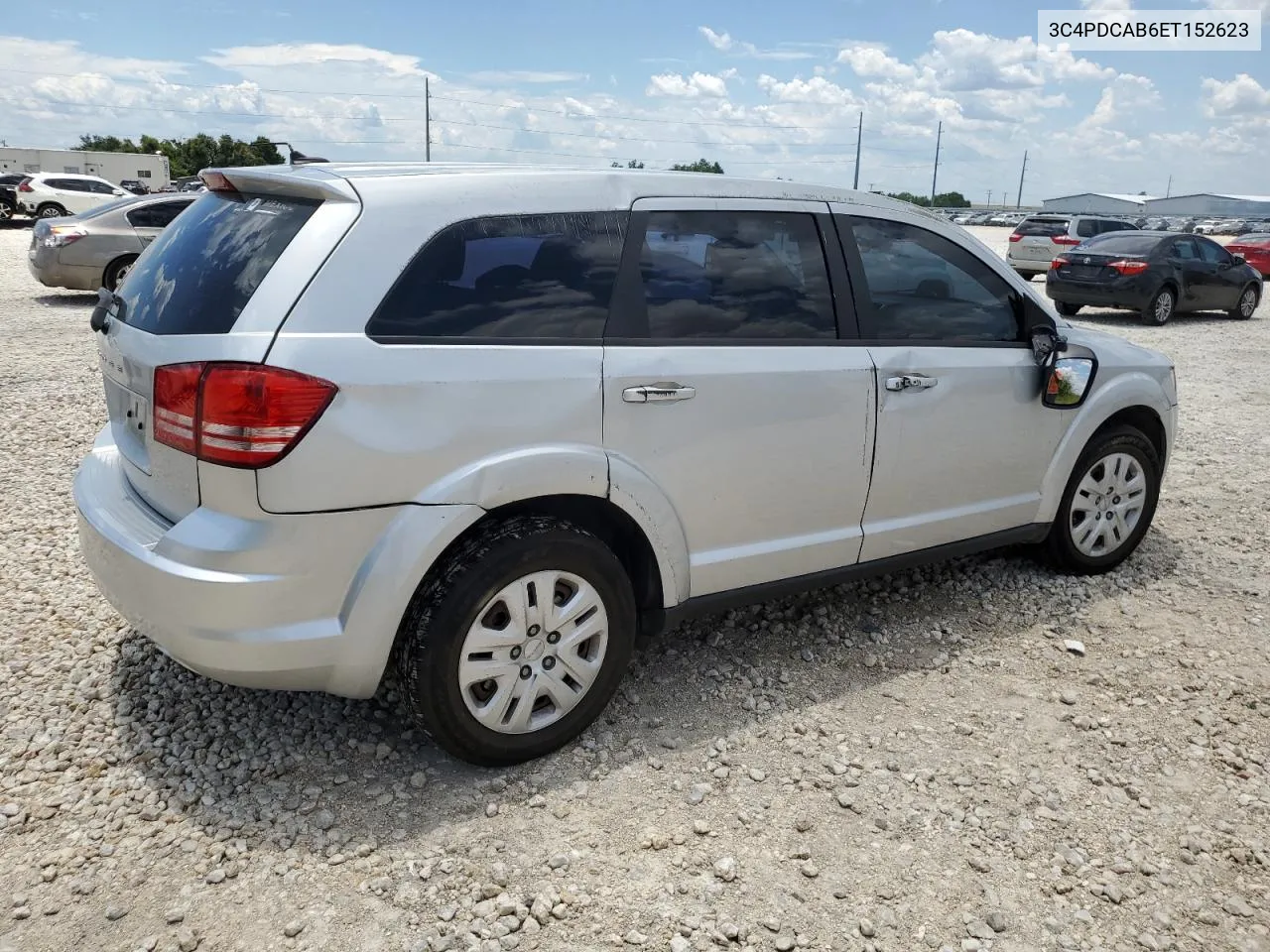 2014 Dodge Journey Se VIN: 3C4PDCAB6ET152623 Lot: 62477374