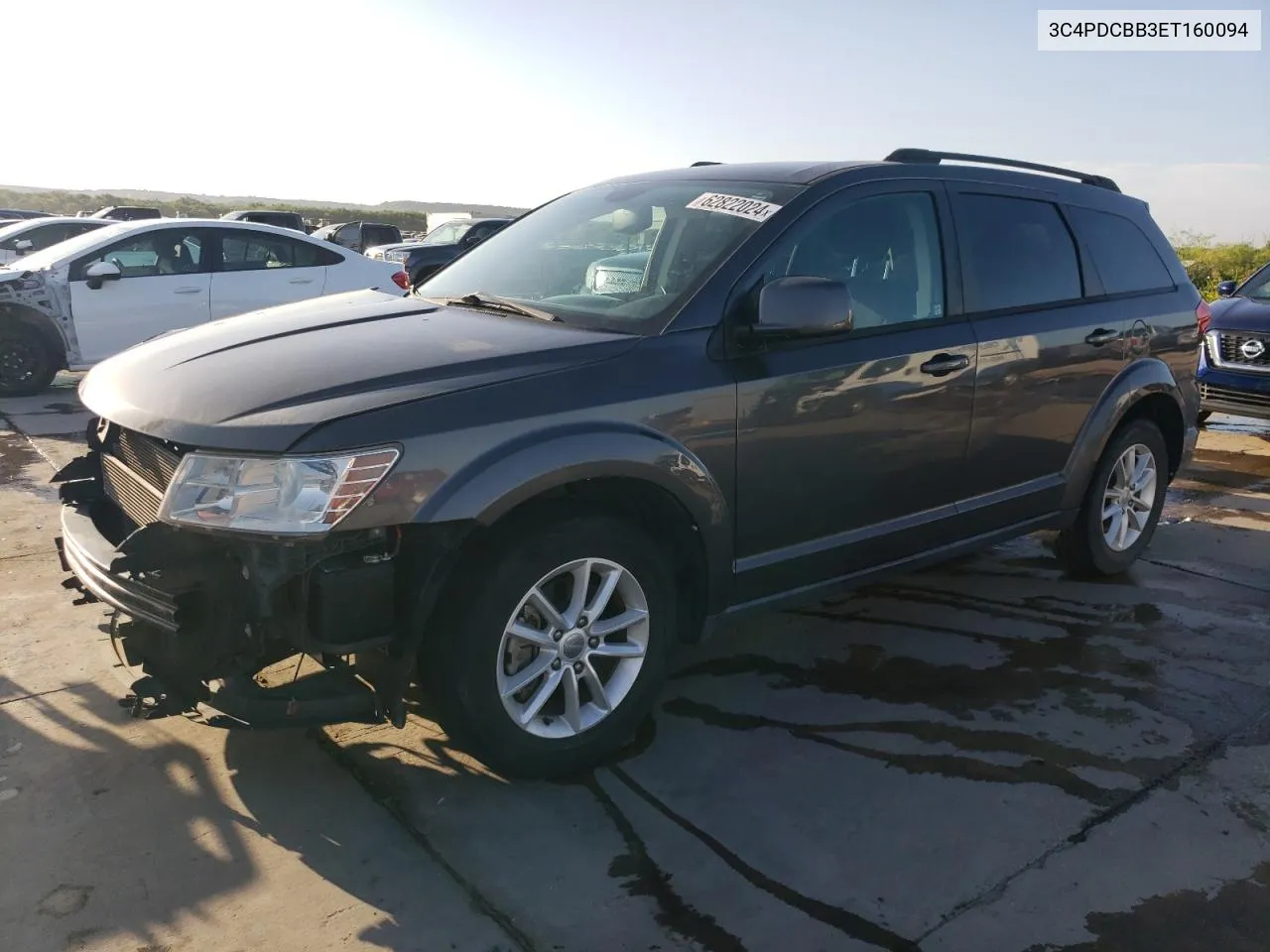 2014 Dodge Journey Sxt VIN: 3C4PDCBB3ET160094 Lot: 62822024