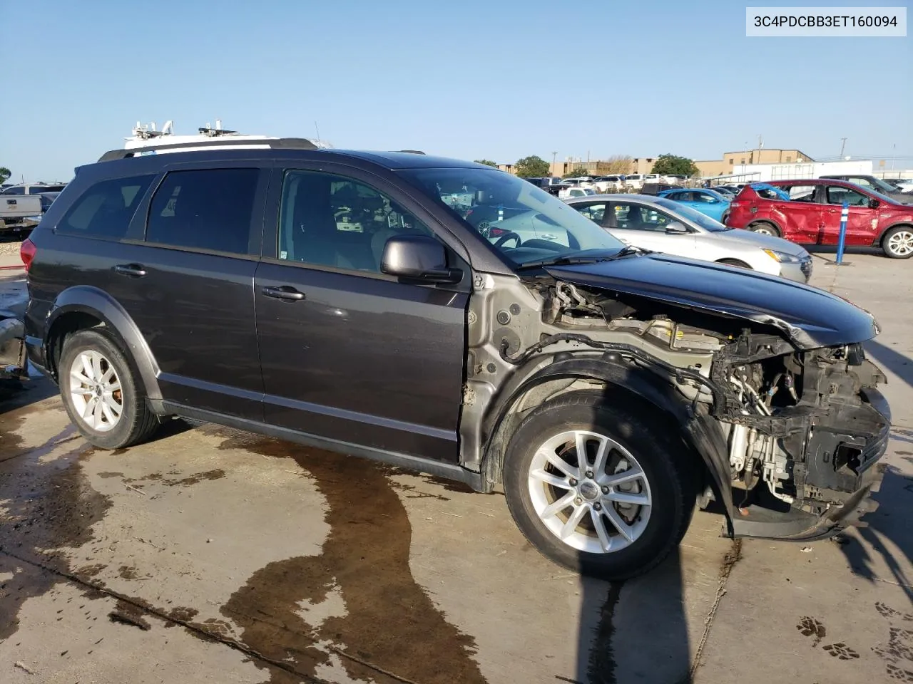 2014 Dodge Journey Sxt VIN: 3C4PDCBB3ET160094 Lot: 62822024