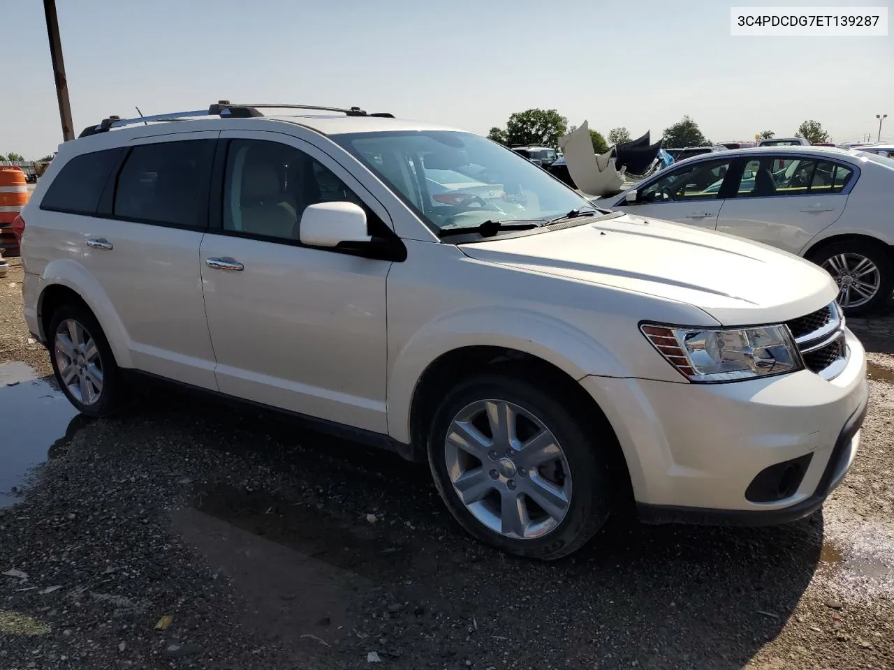 2014 Dodge Journey Limited VIN: 3C4PDCDG7ET139287 Lot: 63144634