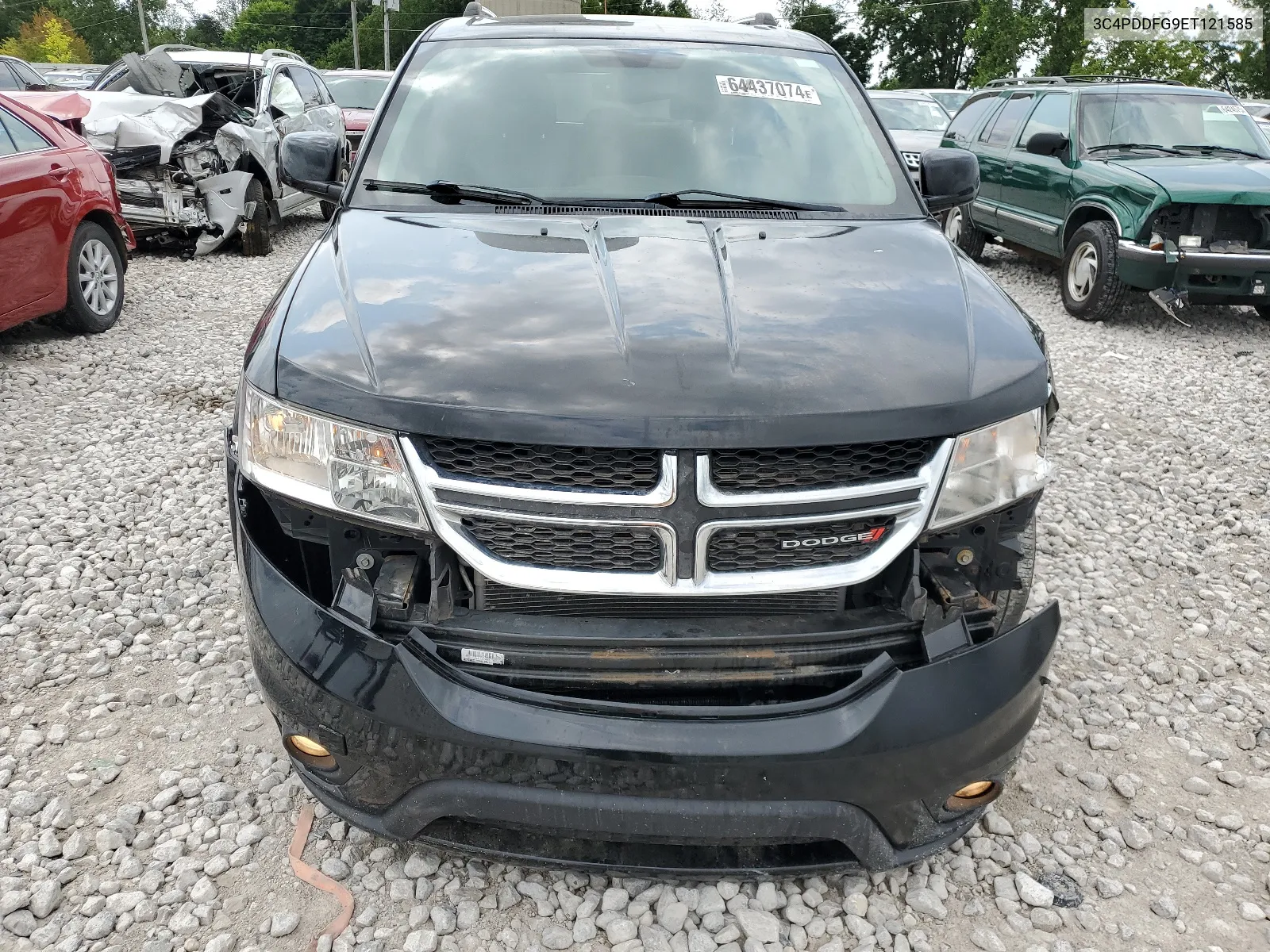 2014 Dodge Journey R/T VIN: 3C4PDDFG9ET121585 Lot: 64437074