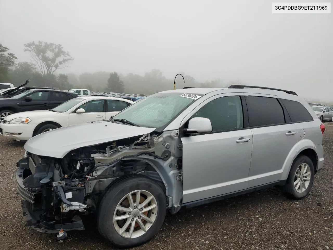 2014 Dodge Journey Sxt VIN: 3C4PDDBG9ET211969 Lot: 64798524