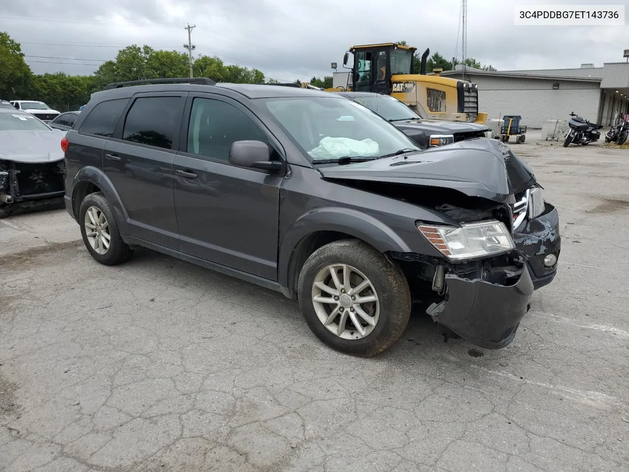 2014 Dodge Journey Sxt VIN: 3C4PDDBG7ET143736 Lot: 64817114