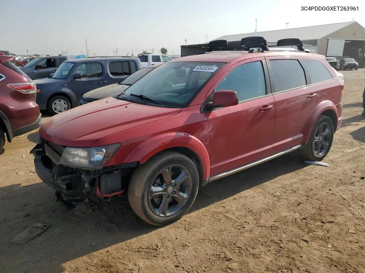 2014 Dodge Journey Crossroad VIN: 3C4PDDGGXET263961 Lot: 65458554