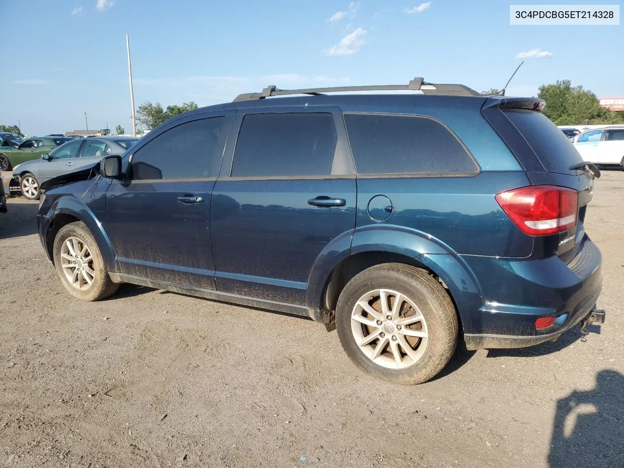 2014 Dodge Journey Sxt VIN: 3C4PDCBG5ET214328 Lot: 66167264