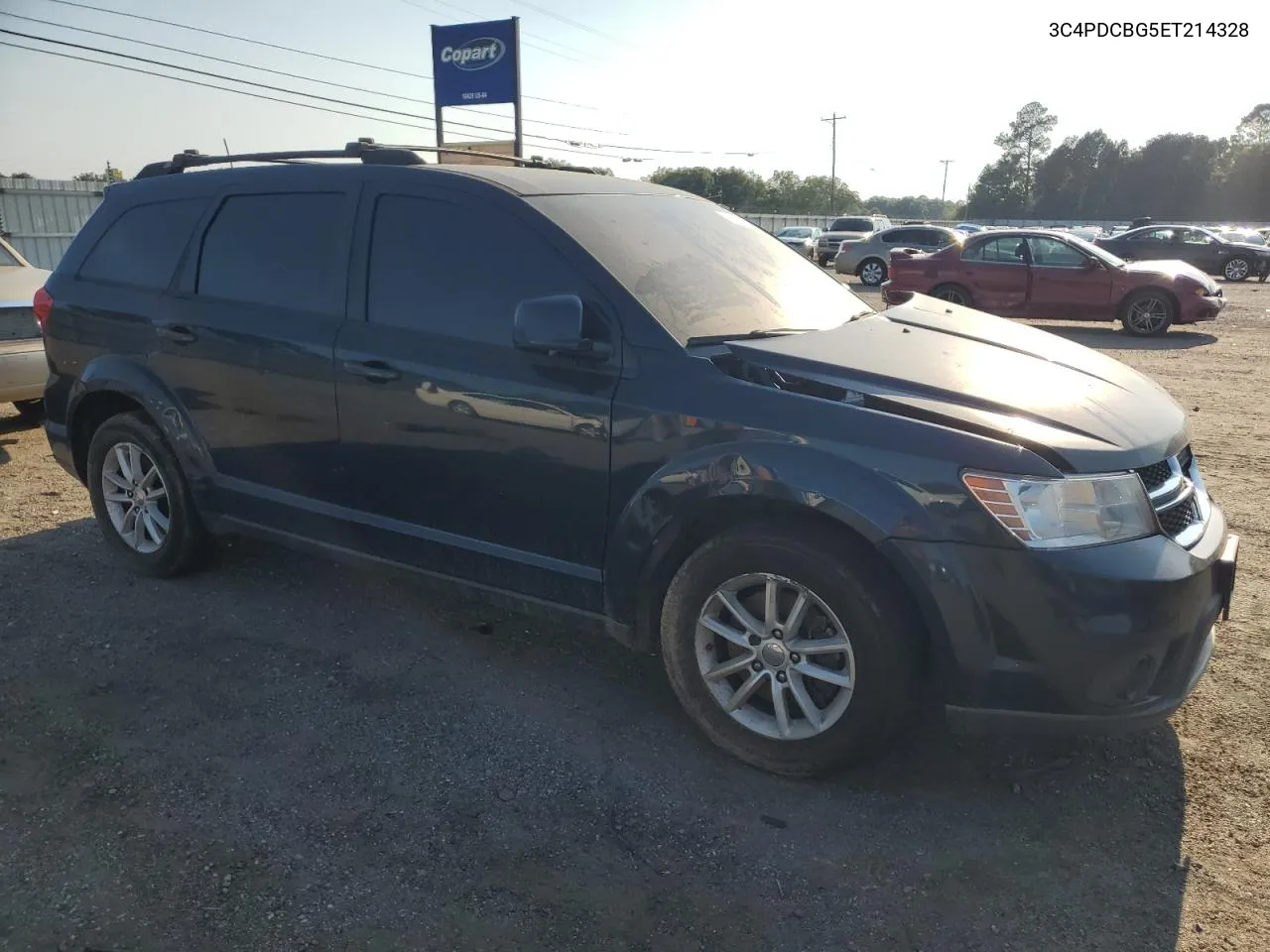 2014 Dodge Journey Sxt VIN: 3C4PDCBG5ET214328 Lot: 66167264