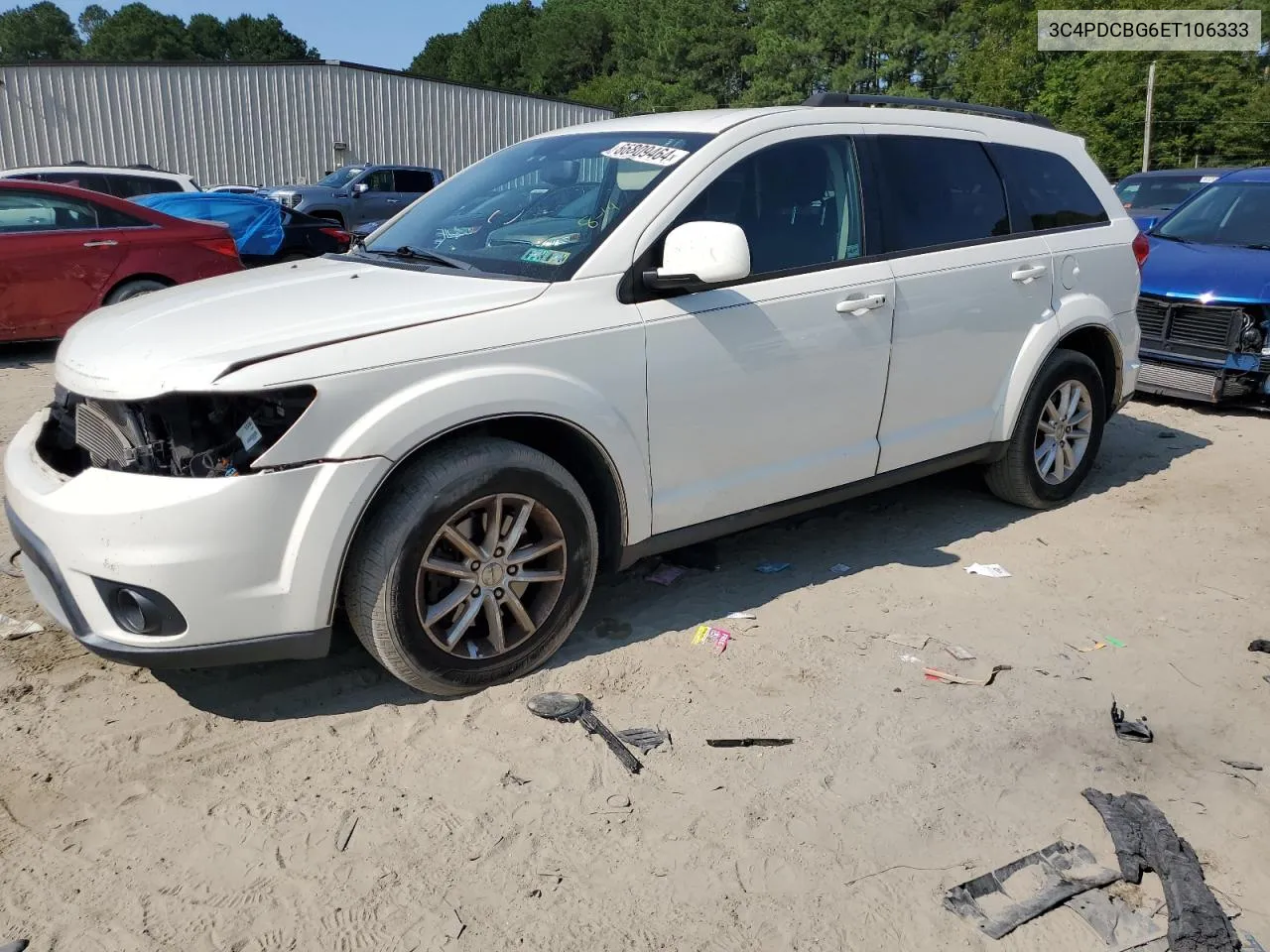 3C4PDCBG6ET106333 2014 Dodge Journey Sxt