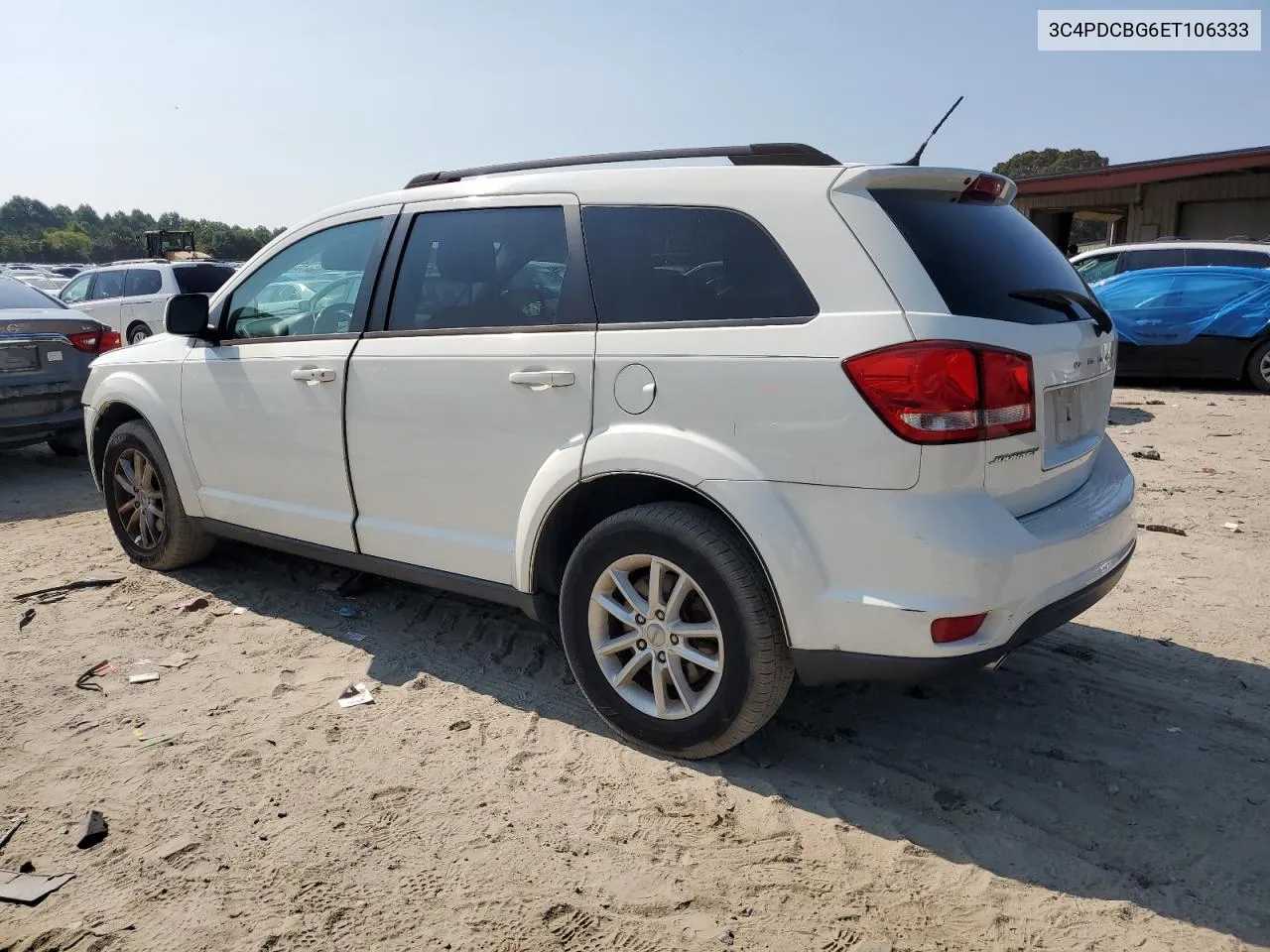 2014 Dodge Journey Sxt VIN: 3C4PDCBG6ET106333 Lot: 66809464