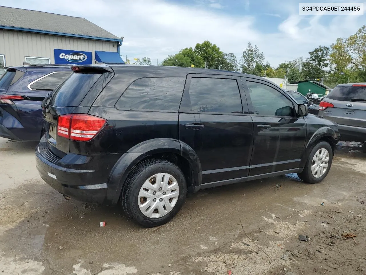 2014 Dodge Journey Se VIN: 3C4PDCAB0ET244455 Lot: 66946324