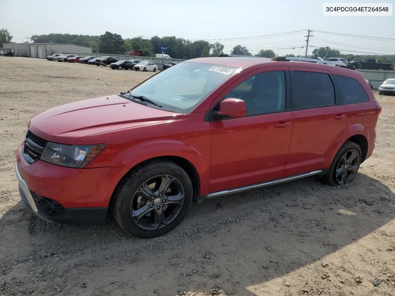 2014 Dodge Journey Crossroad VIN: 3C4PDCGG4ET264548 Lot: 67119264