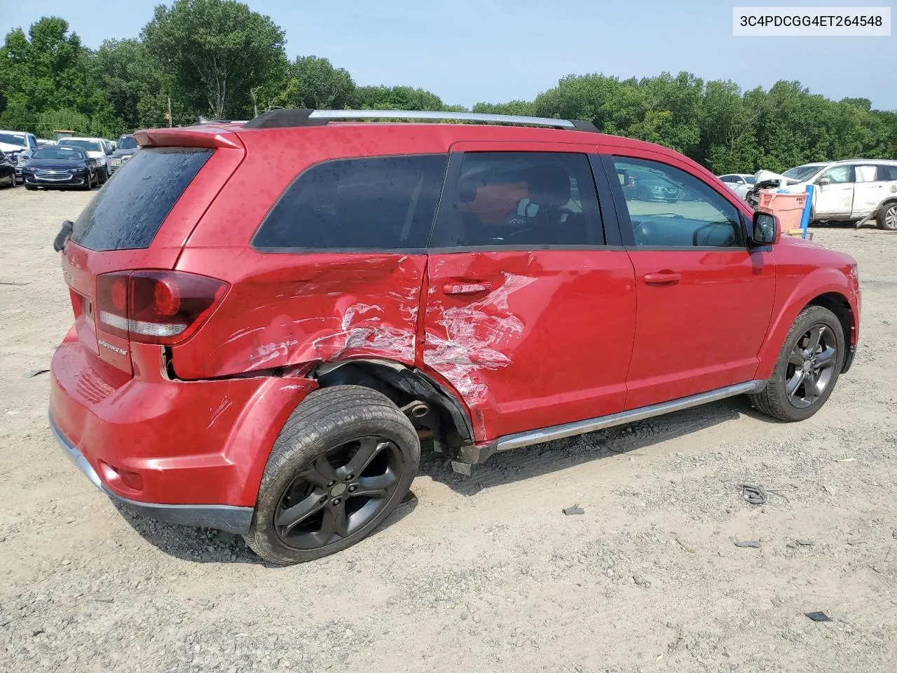 2014 Dodge Journey Crossroad VIN: 3C4PDCGG4ET264548 Lot: 67119264