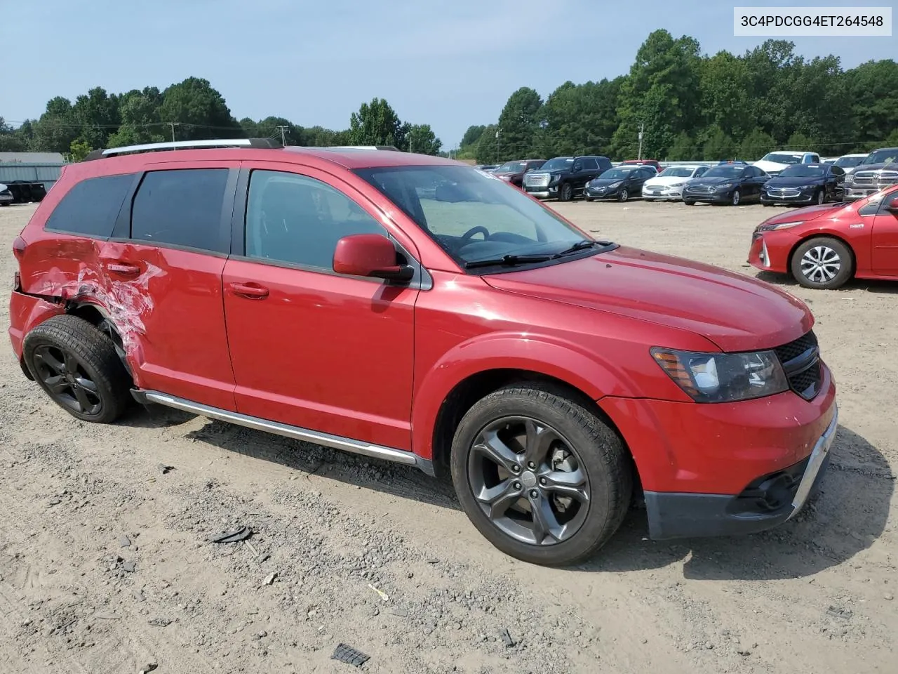 2014 Dodge Journey Crossroad VIN: 3C4PDCGG4ET264548 Lot: 67119264