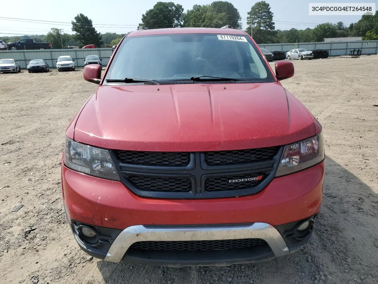 2014 Dodge Journey Crossroad VIN: 3C4PDCGG4ET264548 Lot: 67119264